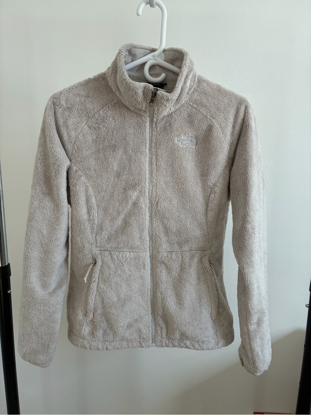 The North Face Women's Beige Teddy Fleece Jacket